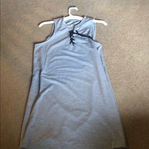 Gray Tie dress